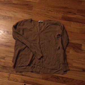 Madewell Lightweight Camel Sweater